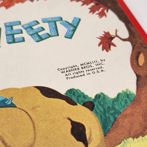 Vintage 1953 Tweety Hardcover Book | Warner Bros Children’s Collectible Story - Picture 5 of 10